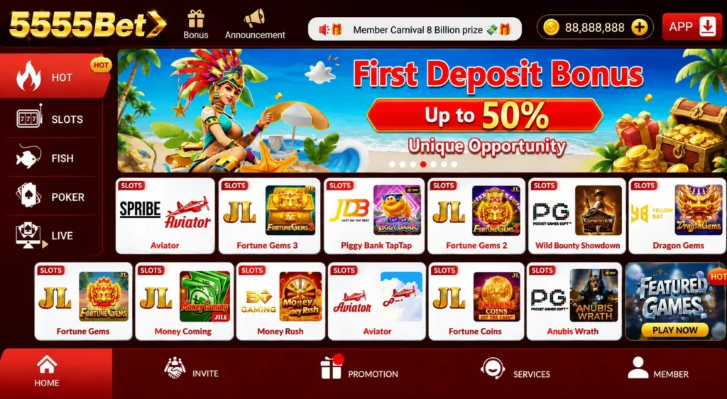 5555 Bet Game